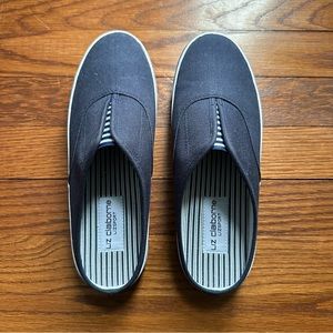 Blue Slip-on Sneakers